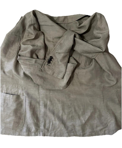 Giorgio Armani Men Light Sport Coat Jacket Blazer Beige 42R US/52R Eu NWT $2595