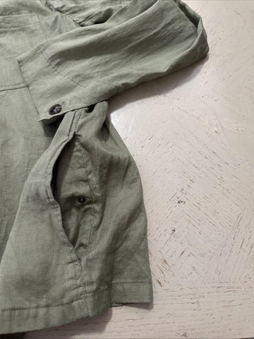 Giorgio Armani Men Linen Jacket Blazer Shirt Green 44R US/54R Eu NWT $2595