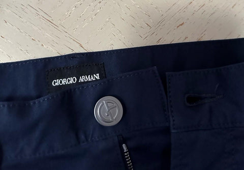 New Giorgio Armani Men’s  Pants Jeans Navy Size 33 US Made In Italy