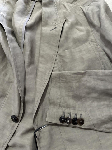 Giorgio Armani Men Light Sport Coat Jacket Blazer Beige 46R US/56R Eu NWT $2595