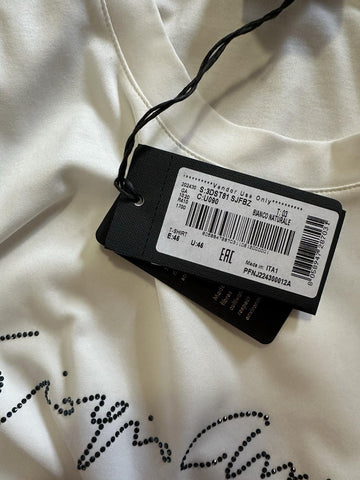 NWT Giorgio Armani Mens T Shirt White 46 Eu/S US Made In Italy