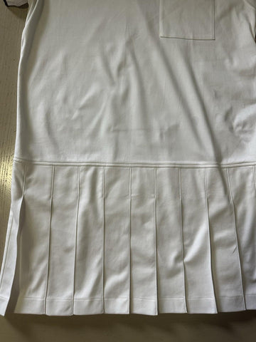 Brunello Cucinelli Pleated Mini Tennis Dress Size L New $2850