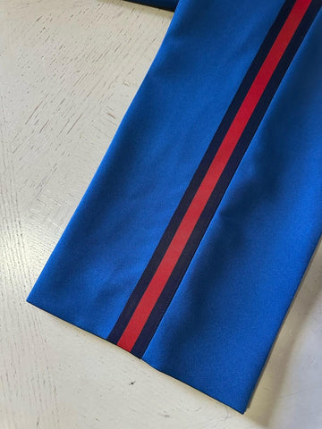Gucci Men’s Drawstring Dress Pants Blue 32 US/48 Eu New $1200