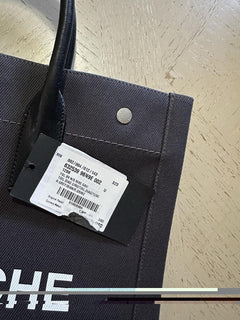 New $1900 Saint Laurent RIVE GAUCHE NORTH/SOUTH TOTE BAG Dark Gray 632539