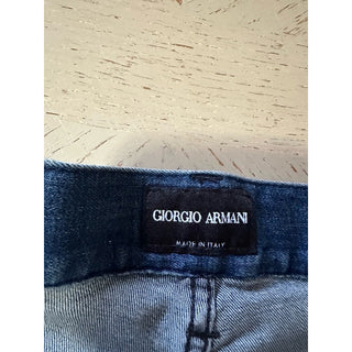 New $695 Giorgio Armani Men’s Pants Jeans DK Blue Size 32 Italy