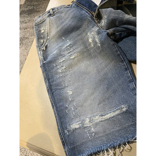 NWT $1500 Gucci Mens Short Jeans Pants Blue Size 30 US/44 Eu