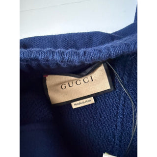 Gucci Interlocking G 1921 Jogger Pants Blue Men M 756654 XJFV7 NWT
