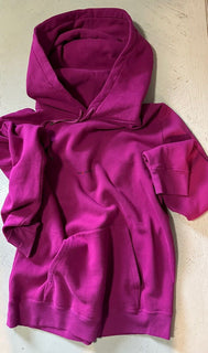 NWT $850 Saint Laurent Men’s Printed Hoodie Pullover Color Fuchsia Size XL Italy