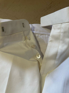NWT $1010 Thom Brown Men Sold Bermuda Short Pants White Size 3 ( L )