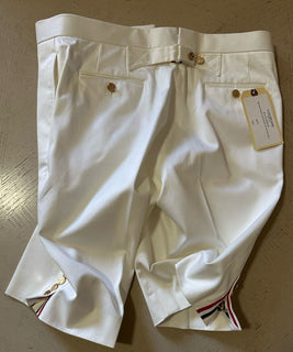 NWT $1010 Thom Brown Men Sold Bermuda Short Pants White Size 3 ( L )