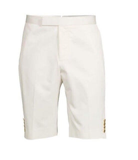NWT $1010 Thom Brown Men Sold Bermuda Short Pants White Size 3 ( L )