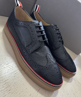NIB Thom Browne Men  Wingtip Leather Oxford Brogue Sneakers 10 US / 43 EU Italy