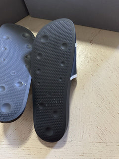 NIB Thom Browne  Logo Slides Sandal Dark Gray Size 8 US/41 Eu Italy
