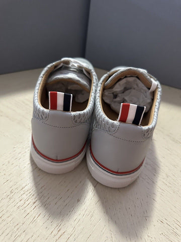 NIB Thom Browne Men Leather & Mesh Training Sneakers Shoes Gray 11 US/44 Eu Ita