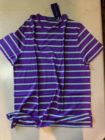 NWT Ralph Lauren Purple Label Men's Cotton T-Shirt Purple Size L