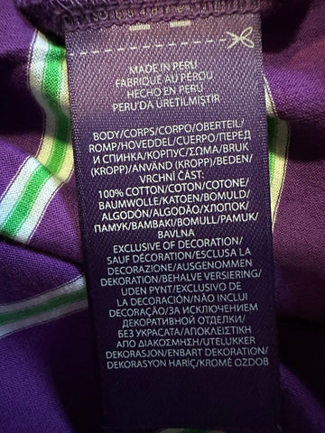 NWT Ralph Lauren Purple Label Men's Cotton T-Shirt Purple Size L