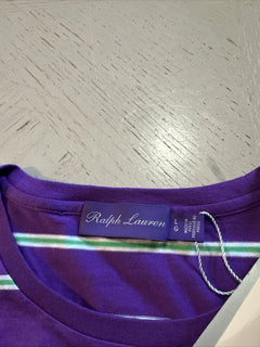 NWT Ralph Lauren Purple Label Men's Cotton T-Shirt Purple Size L