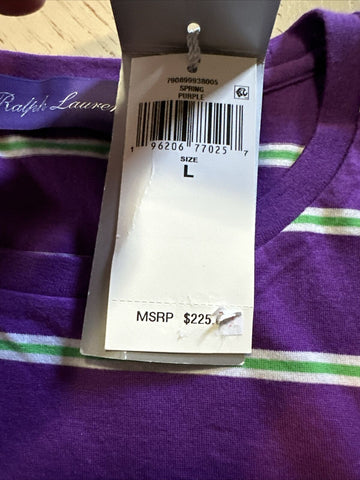 NWT Ralph Lauren Purple Label Men's Cotton T-Shirt Purple Size L