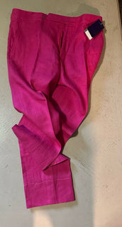 NWT  Ralph Lauren Purple Label Men’s Linen Pants Summer Pink 32 US/48 Eu Italy