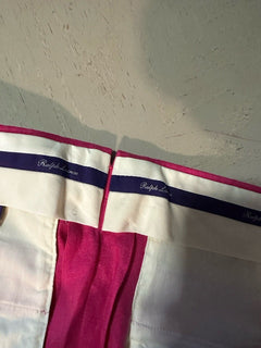NWT  Ralph Lauren Purple Label Men’s Linen Pants Summer Pink 32 US/48 Eu Italy