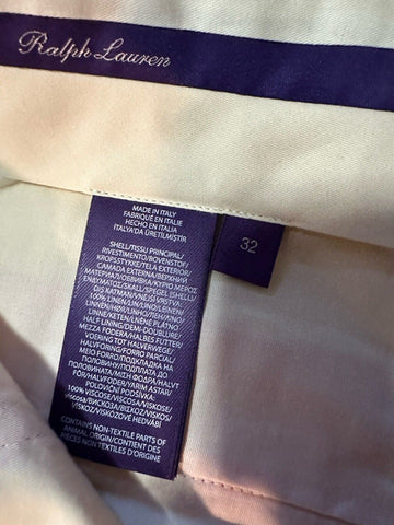 NWT  Ralph Lauren Purple Label Men’s Linen Pants Summer Pink 32 US/48 Eu Italy