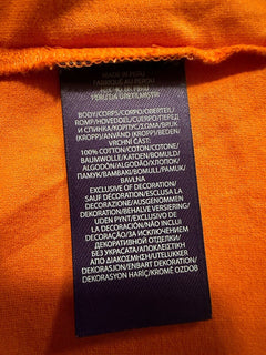 NWT Ralph Lauren Purple Label Men's Cotton T-Shirt Orange Size L