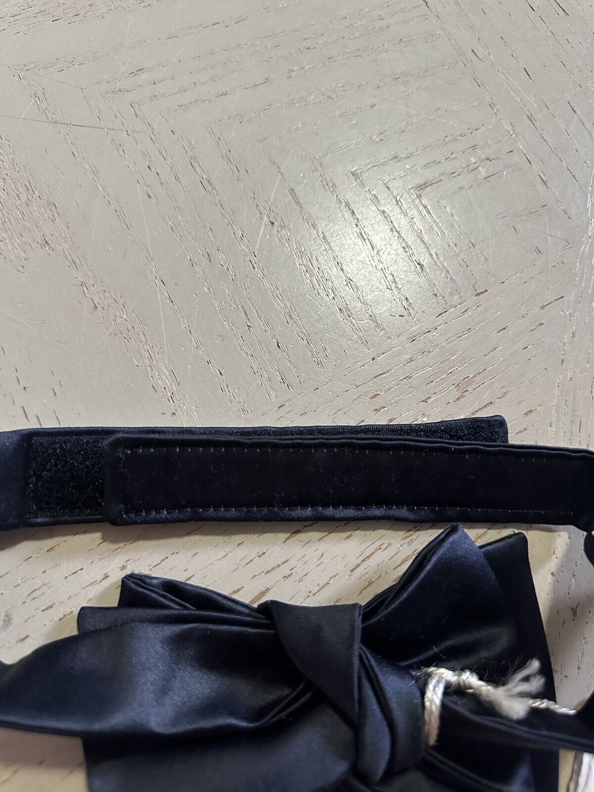 Brunello Cucinelli Silk Blend Bow Tie Black Italy $295