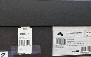 Ermenegildo Zegna Couture Leather Slippers Sneakers Shoes Black 11 US New $860