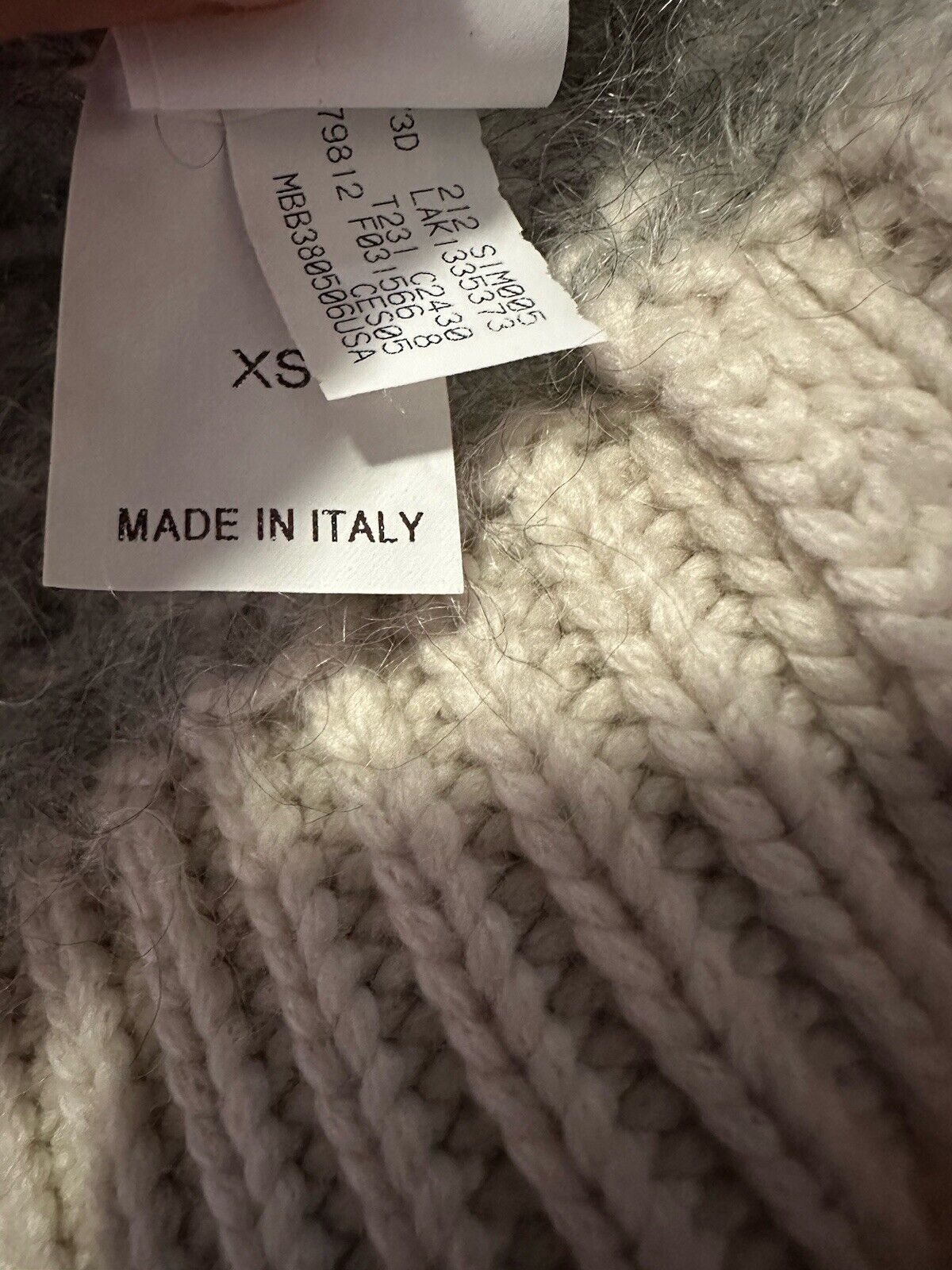 Brunello Cucinelli Women Jacquard Midi Opera Cardigan OATMEAL Size XS New $5600