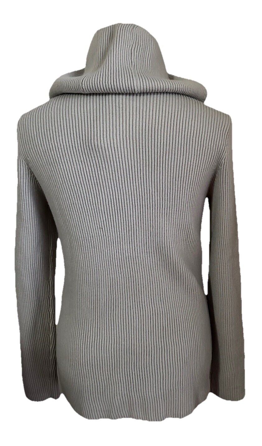 Giorgio Armani Men Classic Full Zip Hoodie Jack. Sweater Gray 54 Eu/XL New $2295