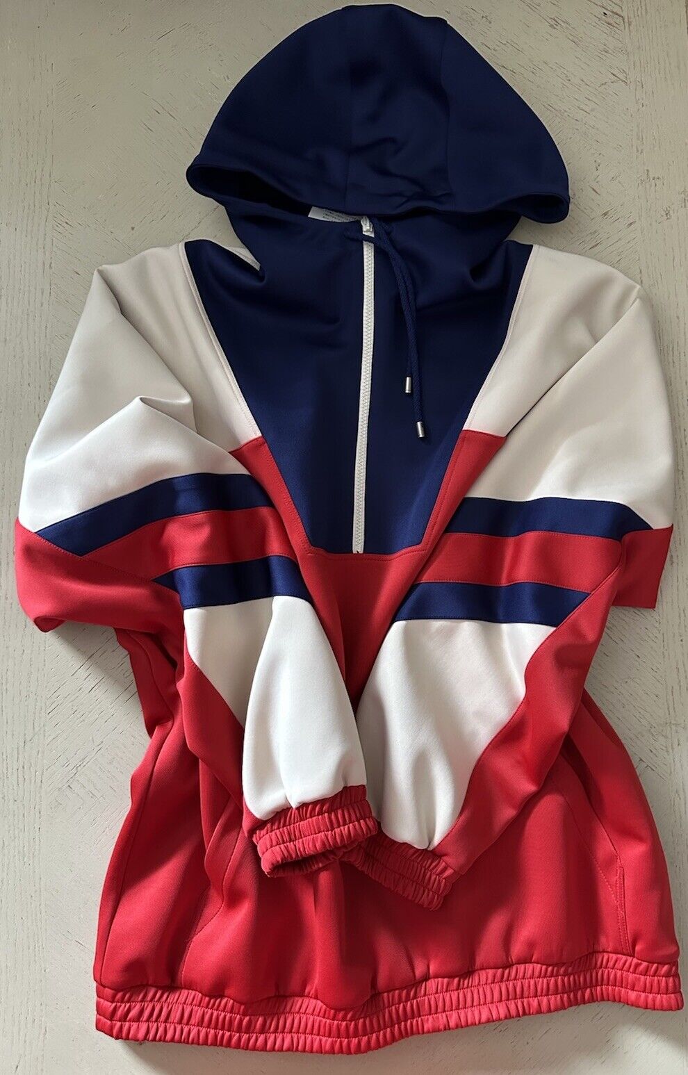 Gucci Men's Hodge Track Jacket Red/blue/White Size XL NWT $2300