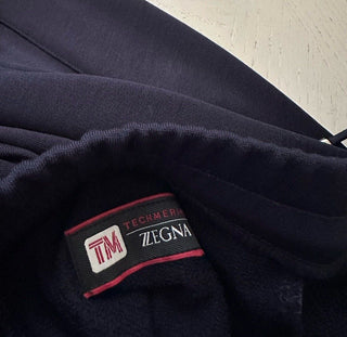 ZZEGNA Techmerino Mens Drawstring Sweatpants Pants Navy Size XL New $645