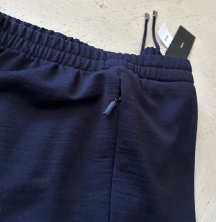 ZZEGNA Techmerino Mens Drawstring Sweatpants Pants Navy Size XL New $645