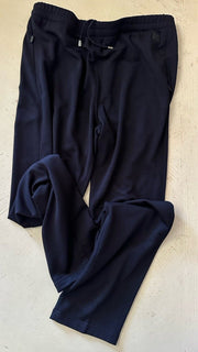 ZZEGNA Techmerino Mens Drawstring Sweatpants Pants Navy Size XL New $645