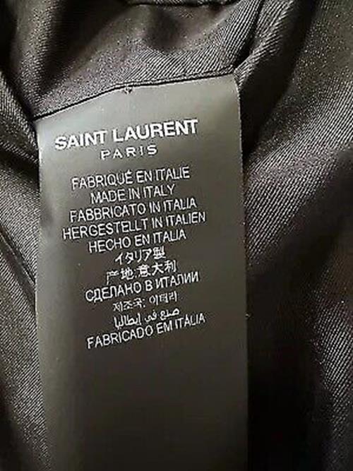 Saint Laurent Men Velvet Jacket Blazer DK Purple 42R US/52R US New $2990