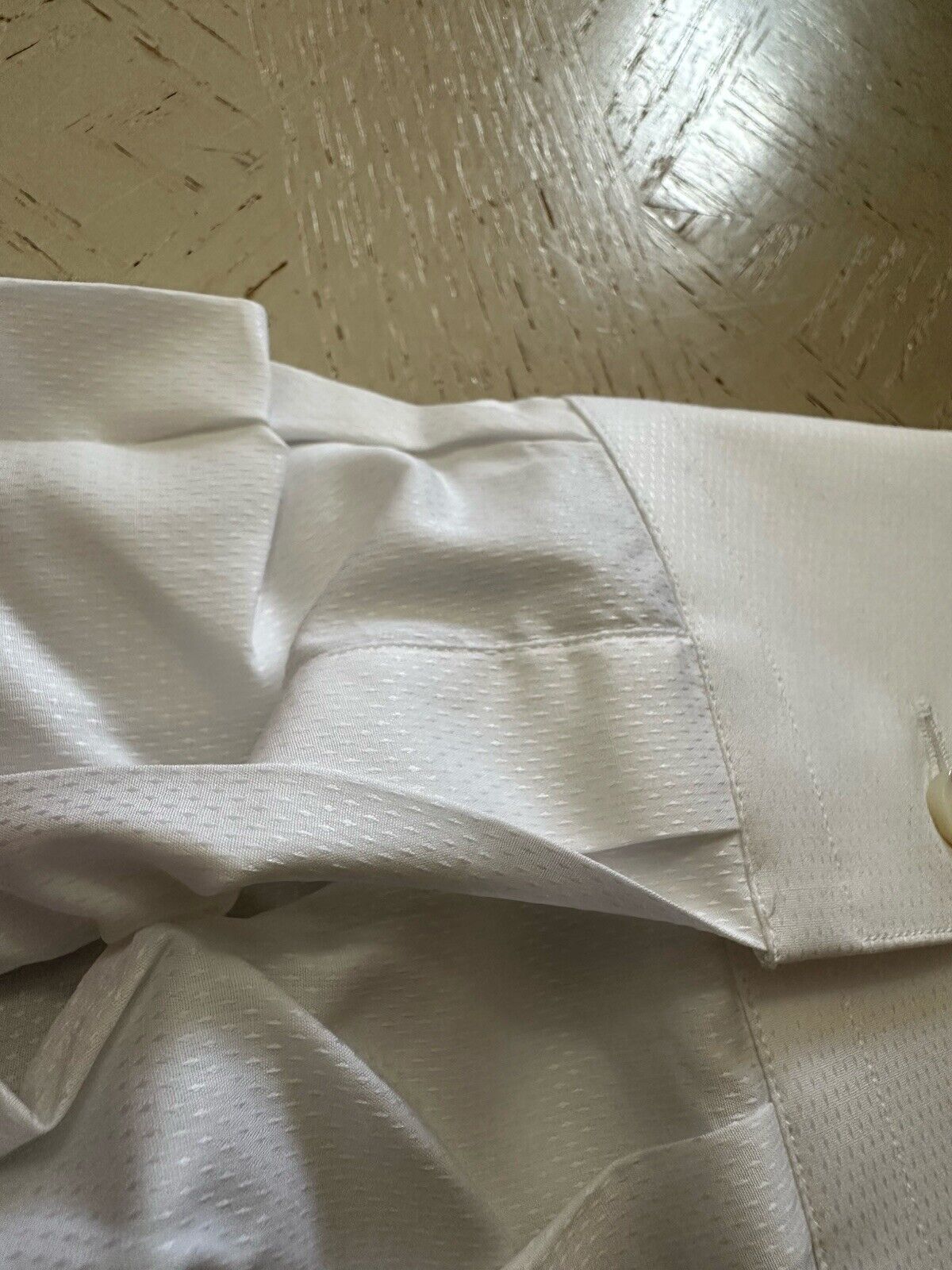 Stefano Ricci Men's Dress Shirt White Size 43/17 New $800 Italy