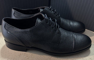 Ermenegildo Zegna Soft Leather Derby Dress Shoes Black 9.5 US/42.5 Eu New $990