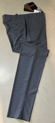 ZEGNA Wool Dress Pants Gray 40 US ( 56 Eu ) New $845