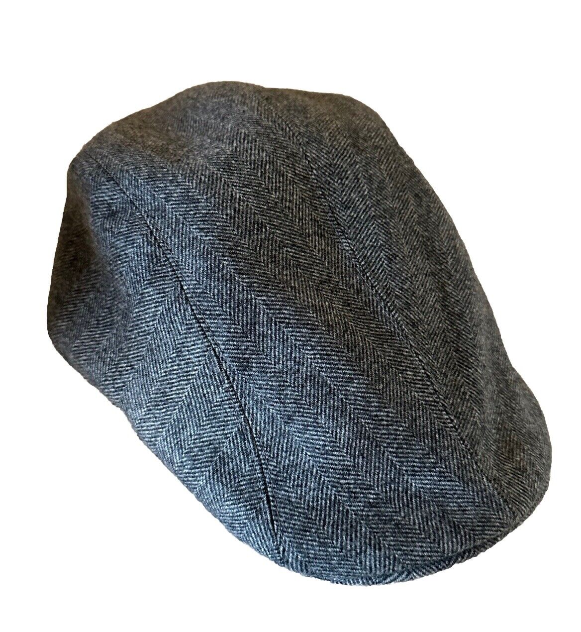 NWT $630 Brunello Cucinelli Men Flat Cap Hat Gray Size M Italy