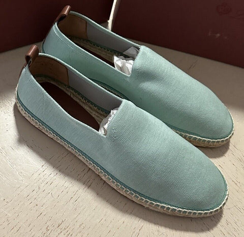 Loro Piana Men’s Knitted Seaside Espadrilles Pool Green 10 US/43 Eu New $695