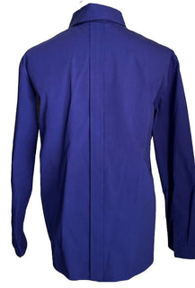 Saint Laurent Men Shirt Overshirt Jacket Encre/Blue Size 39/M $850 Italy