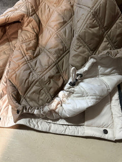 New S5495 Brunello Cucinelli Hooded Padded Jacket Camel Size 40/4