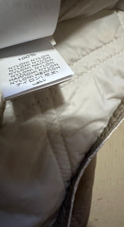 New S5495 Brunello Cucinelli Hooded Padded Jacket Camel Size 40/4