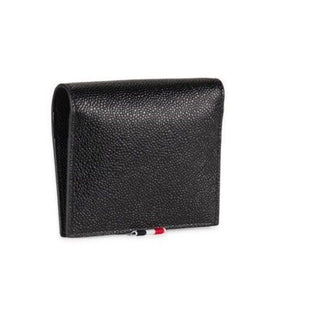 Thom Browne Women’s Leather Wallet Bag On Chain Black New $690