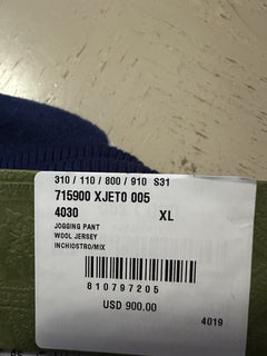 New $1800 Gucci Men’s Track Pants Blue/Multicolor Size XL 715900