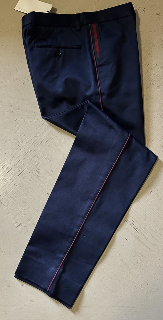 Gucci Men’s Wool  Dress Pants Navy 46 Eu ( Measured 32 ) New