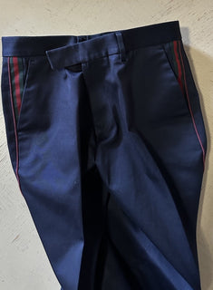 Gucci Men’s Wool  Dress Pants Navy 46 Eu ( Measured 32 ) New