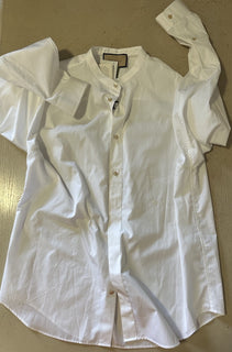 New Gucci Men’s Oversized Shirt White 50 Eu/XXL Italy