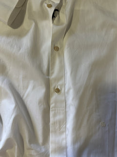 New Gucci Men’s Oversized Shirt White 50 Eu/XXL Italy