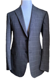 NWT $3295 Ralph Lauren Purple Label Wool Suit DK Gray 40R US/50R Eu